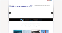 Desktop Screenshot of hmowinckel.com